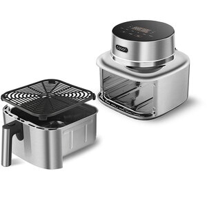 Friteuza cu aer cald COSORI Iconic CAF-SE601-SCEU, 6.2l, 1725W, argintiu Friteuza cu aer cald COSORI Iconic CAF-SE601-SCEU, 6.2l, 1725W, argintiu