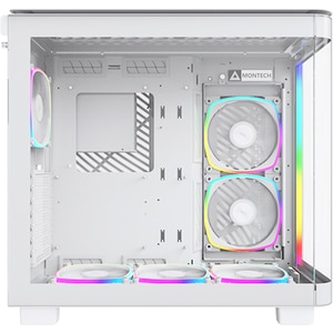 Carcasa PC MONTECH King Pro 95, USB Type-C, fara sursa, iluminare ARGB, alb Carcasa PC MONTECH King Pro 95, USB Type-C, fara sursa, iluminare ARGB, alb
