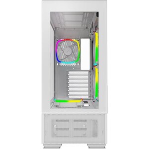 Carcasa PC MONTECH Sky Two, USB Type-C, fara sursa, iluminare ARGB, alb Carcasa PC MONTECH Sky Two, USB Type-C, fara sursa, iluminare ARGB, alb