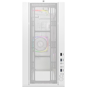 Carcasa PC MONTECH Sky Two, USB Type-C, fara sursa, iluminare ARGB, alb Carcasa PC MONTECH Sky Two, USB Type-C, fara sursa, iluminare ARGB, alb
