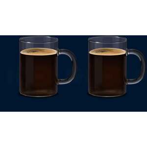 Set pahare DELONGHI DLSC320 Americano, 2 piese, 0.25l, sticla, transparent Set pahare DELONGHI DLSC320 Americano, 2 piese, 0.25l, sticla, transparent