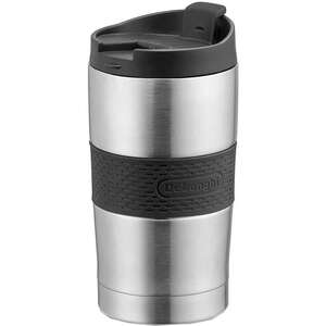 Cana calatorie DELONGHI DLSC074, 0.235L, inox, argintiu Cana calatorie DELONGHI DLSC074, 0.235L, inox, argintiu