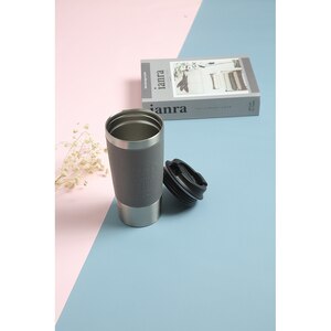 Cana calatorie MYRIA MY4488GY, 0.45l, inox 304, gri Cana calatorie MYRIA MY4488GY, 0.45l, inox 304, gri