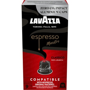 Capsule cafea LAVAZZA Espresso Maestro Classico, compatibile Nespresso, 10 capsule, 57g Capsule cafea LAVAZZA Espresso Maestro Classico, compatibile Nespresso, 10 capsule, 57g