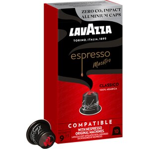 Capsule cafea LAVAZZA Espresso Maestro Classico, compatibile Nespresso, 10 capsule, 57g Capsule cafea LAVAZZA Espresso Maestro Classico, compatibile Nespresso, 10 capsule, 57g