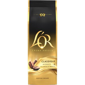 Cafea boabe L'OR Crema Absolu Classique, 500g Cafea boabe L'OR Crema Absolu Classique, 500g
