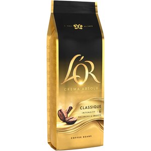 Cafea boabe L'OR Crema Absolu Classique, 500g Cafea boabe L'OR Crema Absolu Classique, 500g