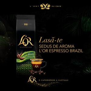 Cafea boabe L'OR Origins Brazilia, 500g Cafea boabe L'OR Origins Brazilia, 500g