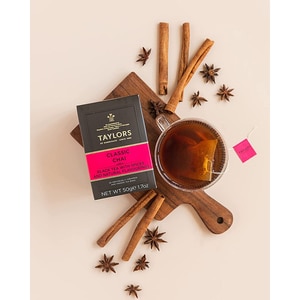Ceai negru TAYLORS OF HARROGATE Chai Clasic, 20 buc, 50g Ceai negru TAYLORS OF HARROGATE Chai Clasic, 20 buc, 50g
