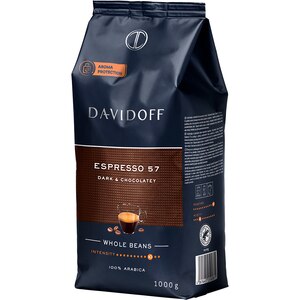 Cafea boabe DAVIDOFF Espresso 57, 1000g Cafea boabe DAVIDOFF Espresso 57, 1000g