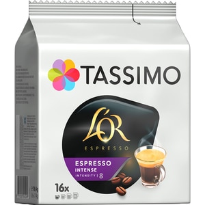 Capsule cafea TASSIMO Espresso Intense, compatibile Tassimo, 16 capsule, 118.4g Capsule cafea TASSIMO Espresso Intense, compatibile Tassimo, 16 capsule, 118.4g