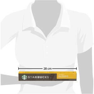 Capsule cafea STARBUCKS Blonde Espresso Roast, compatibile Nespresso, 10 capsule, 53g Capsule cafea STARBUCKS Blonde Espresso Roast, compatibile Nespresso, 10 capsule, 53g