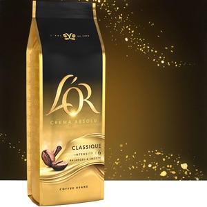 Cafea boabe L'OR Crema Absolu Classique, 500g Cafea boabe L'OR Crema Absolu Classique, 500g
