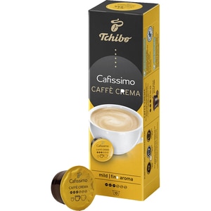 Capsule cafea TCHIBO Caffe Crema Fine Aroma, compatibile Cafissimo, 10 capsule, 75g Capsule cafea TCHIBO Caffe Crema Fine Aroma, compatibile Cafissimo, 10 capsule, 75g