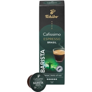 Capsule cafea TCHIBO Espresso Brasil, compatibile Cafissimo, 10 capsule, 80g Capsule cafea TCHIBO Espresso Brasil, compatibile Cafissimo, 10 capsule, 80g