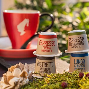 Capsule cafea JULIUS MEINL Espresso Crema, compatibile Nespresso, 10 capsule, 56g Capsule cafea JULIUS MEINL Espresso Crema, compatibile Nespresso, 10 capsule, 56g