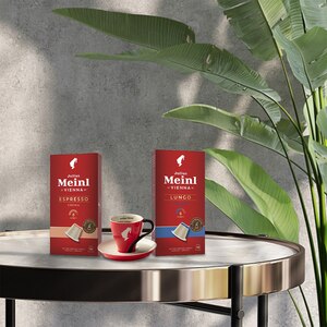 Capsule cafea JULIUS MEINL Espresso Crema, compatibile Nespresso, 10 capsule, 56g Capsule cafea JULIUS MEINL Espresso Crema, compatibile Nespresso, 10 capsule, 56g