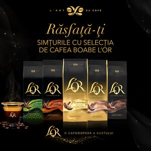 Cafea boabe L'OR Espresso Forza, 1000g Cafea boabe L'OR Espresso Forza, 1000g