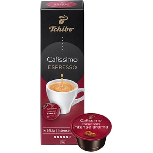 Capsule cafea TCHIBO Espresso Intense Aroma, compatibile Cafissimo, 10 capsule, 70g Capsule cafea TCHIBO Espresso Intense Aroma, compatibile Cafissimo, 10 capsule, 70g