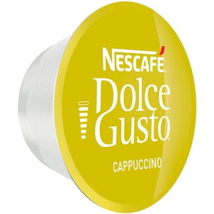 Capsule cafea NESCAFE Cappuccino, compatibile Dolce Gusto, 8 capsule cafea + 8 capsule lapte, 186.4g Capsule cafea NESCAFE Cappuccino, compatibile Dolce Gusto, 8 capsule cafea + 8 capsule lapte, 186.4g