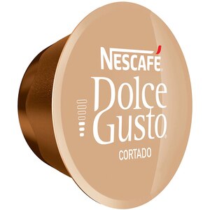 Capsule cafea NESCAFE Cortado Espresso Machiatto, compatibile Dolce Gusto, 16 capsule, 100.8g Capsule cafea NESCAFE Cortado Espresso Machiatto, compatibile Dolce Gusto, 16 capsule, 100.8g