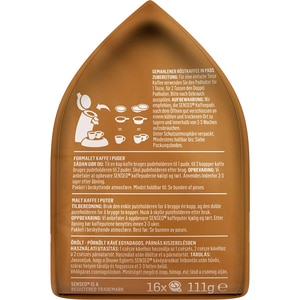 Paduri cafea SENSEO Strong, 16 paduri, 111g Paduri cafea SENSEO Strong, 16 paduri, 111g
