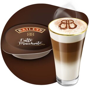 Capsule cafea JACOBS Baileys Latte Macchiato, compatibile Tassimo, 8 capsule cafea + 8 capsule lapte, 264g Capsule cafea JACOBS Baileys Latte Macchiato, compatibile Tassimo, 8 capsule cafea + 8 capsule lapte, 264g