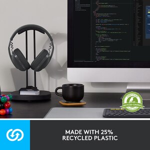 Casti PC LOGITECH Zone Vibe 100, Bluetooth, alb Casti PC LOGITECH Zone Vibe 100, Bluetooth, alb