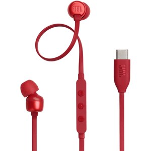 Casti JBL Tune 310C, Cu Fir, In-ear, Microfon, USB-C, rosu Casti JBL Tune 310C, Cu Fir, In-ear, Microfon, USB-C, rosu