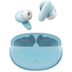 Casti PROMATE Lush, True wireless, Bluetooth, In-ear, Microfon, albastru Casti PROMATE Lush, True wireless, Bluetooth, In-ear, Microfon, albastru