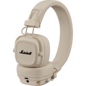 Casti MARSHALL Major V, Bluetooth, On-ear, Microfon, Incarcare Wireless, Crem Casti MARSHALL Major V, Bluetooth, On-ear, Microfon, Incarcare Wireless, Crem