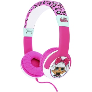 Casti pentru copii OTL L.O.L Surprise My Diva, Cu fir, On-ear, roz Casti pentru copii OTL L.O.L Surprise My Diva, Cu fir, On-ear, roz