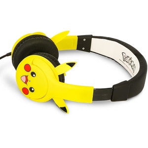 Casti pentru copii OTL Pikachu, Cu fir, On-ear, galben Casti pentru copii OTL Pikachu, Cu fir, On-ear, galben