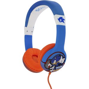 Casti pentru copii OTL Sonic, Cu fir, On-ear, albastru Casti pentru copii OTL Sonic, Cu fir, On-ear, albastru