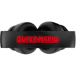 Casti pentru copii OTL Super Mario, Bluetooth, On-ear, Microfon, negru Casti pentru copii OTL Super Mario, Bluetooth, On-ear, Microfon, negru