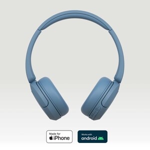 Casti SONY WH-CH520L, Bluetooth, On-Ear, Microfon, albastru Casti SONY WH-CH520L, Bluetooth, On-Ear, Microfon, albastru
