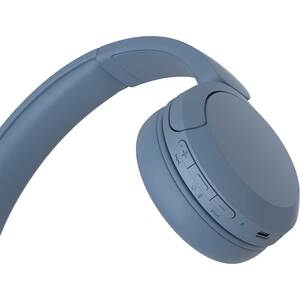 Casti SONY WH-CH520L, Bluetooth, On-Ear, Microfon, albastru Casti SONY WH-CH520L, Bluetooth, On-Ear, Microfon, albastru