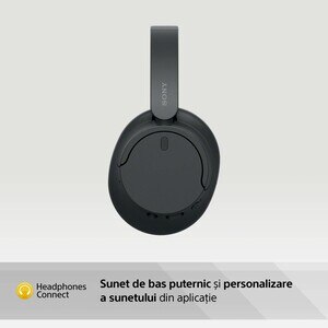 Casti SONY WH-CH720NB, Bluetooth, Over-Ear, Microfon, Noise Cancelling, negru Casti SONY WH-CH720NB, Bluetooth, Over-Ear, Microfon, Noise Cancelling, negru
