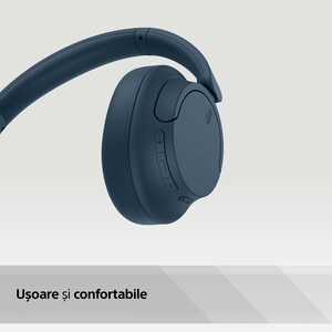 Casti SONY WH-CH720NL, Bluetooth, Over-Ear, Microfon, Noise Cancelling, albastru Casti SONY WH-CH720NL, Bluetooth, Over-Ear, Microfon, Noise Cancelling, albastru