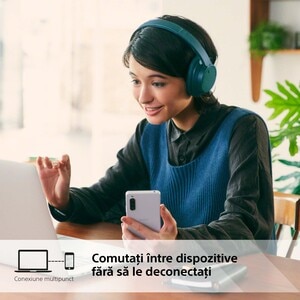 Casti SONY WH-CH720NL, Bluetooth, Over-Ear, Microfon, Noise Cancelling, albastru Casti SONY WH-CH720NL, Bluetooth, Over-Ear, Microfon, Noise Cancelling, albastru