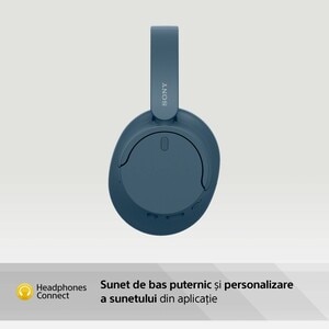 Casti SONY WH-CH720NL, Bluetooth, Over-Ear, Microfon, Noise Cancelling, albastru Casti SONY WH-CH720NL, Bluetooth, Over-Ear, Microfon, Noise Cancelling, albastru