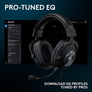 Casti Gaming LOGITECH Pro X SE, 7.1 surround, multiplatforma, negru Casti Gaming LOGITECH Pro X SE, 7.1 surround, multiplatforma, negru