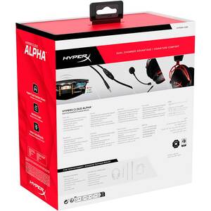 Casti Gaming HyperX Cloud Alpha Red, surround, multiplatforma, 3.5mm, negru-rosu Casti Gaming HyperX Cloud Alpha Red, surround, multiplatforma, 3.5mm, negru-rosu