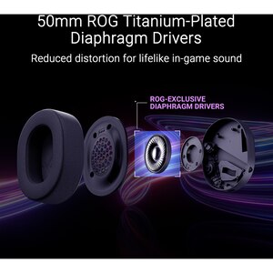 Casti Gaming Wireless ASUS Rog Pelta, stereo, multiplatforma, negru Casti Gaming Wireless ASUS Rog Pelta, stereo, multiplatforma, negru