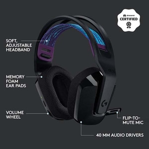 Casti Gaming Wireless LOGITECH G535 LIGHTSPEED, multiplatforma, 3.5mm, negru Casti Gaming Wireless LOGITECH G535 LIGHTSPEED, multiplatforma, 3.5mm, negru