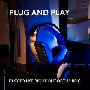 Casti Gaming Wireless LOGITECH G535 LIGHTSPEED, multiplatforma, negru-albastru Casti Gaming Wireless LOGITECH G535 LIGHTSPEED, multiplatforma, negru-albastru
