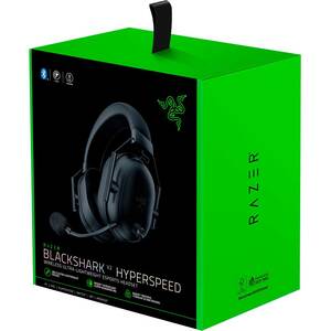 Casti gaming Wireless RAZER Blackshark V2 HyperSpeed, Spatial Audio, multiplatforma, negru Casti gaming Wireless RAZER Blackshark V2 HyperSpeed, Spatial Audio, multiplatforma, negru