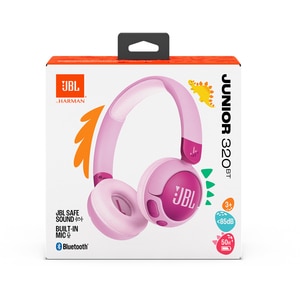 Casti pentru copii JBL JR320BT, Bluetooth, On-ear, Microfon, mov Casti pentru copii JBL JR320BT, Bluetooth, On-ear, Microfon, mov