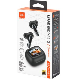 Casti JBL Live Beam3, True wireless, Bluetooth, In-ear, Microfon, Noise cancelling, negru Casti JBL Live Beam3, True wireless, Bluetooth, In-ear, Microfon, Noise cancelling, negru