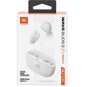 Casti JBL Vibe Buds 2, True Wireless, Bluetooth, In-Ear, Microfon, Noise Cancelling, alb Casti JBL Vibe Buds 2, True Wireless, Bluetooth, In-Ear, Microfon, Noise Cancelling, alb